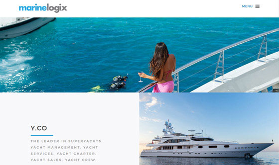 Marinelogix superyacht support Auckland tourism web design