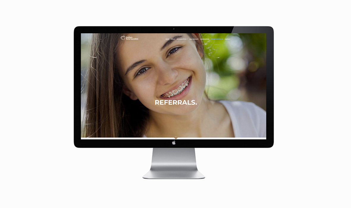 SOUTHERN DENTAL SPECIALISTS dental website design Auckland